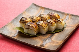 『焼き鯖の押し寿司』